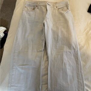Levi’s size 30 light wash wide leg jeans